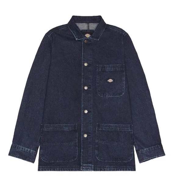 Dickies Denim Chore Coat - Men’s Large - Picture 2 of 4